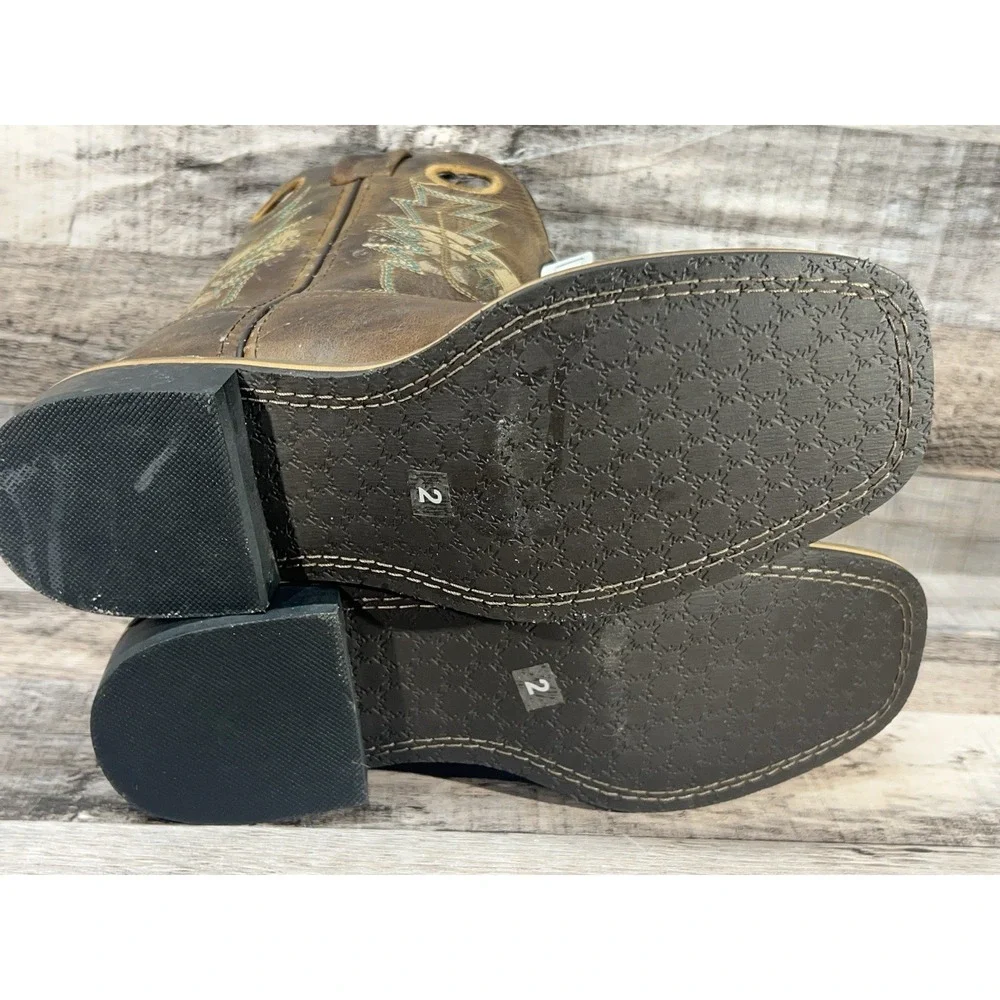 Smoky Mountain Kids Jesse Sq Toe Boots Size‎ 2